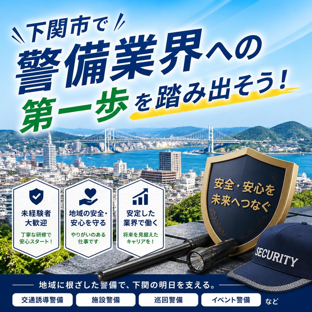 【下関市】警備会社の面接では何を聞かれる？応募から採用までの流れと準備すること【警備求人】