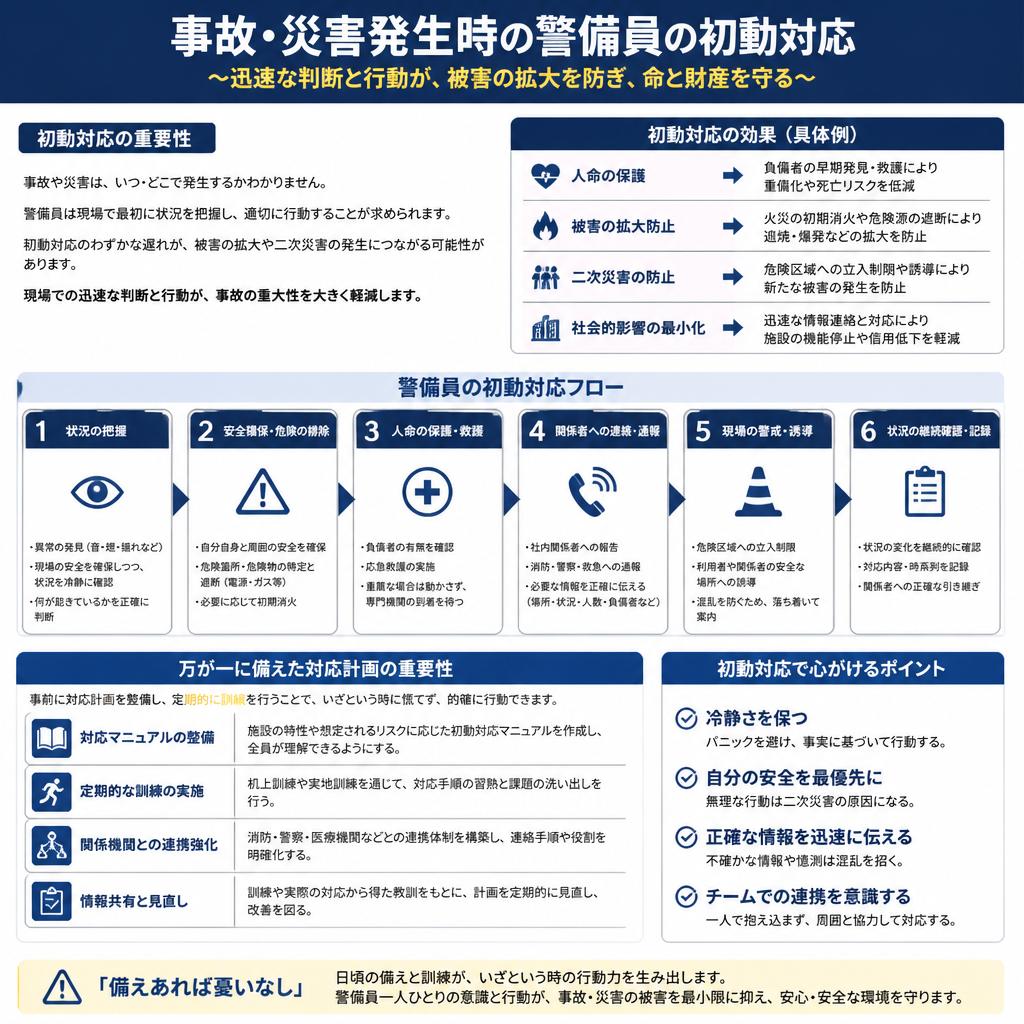 2. 緊急時の初動対応マニュアル