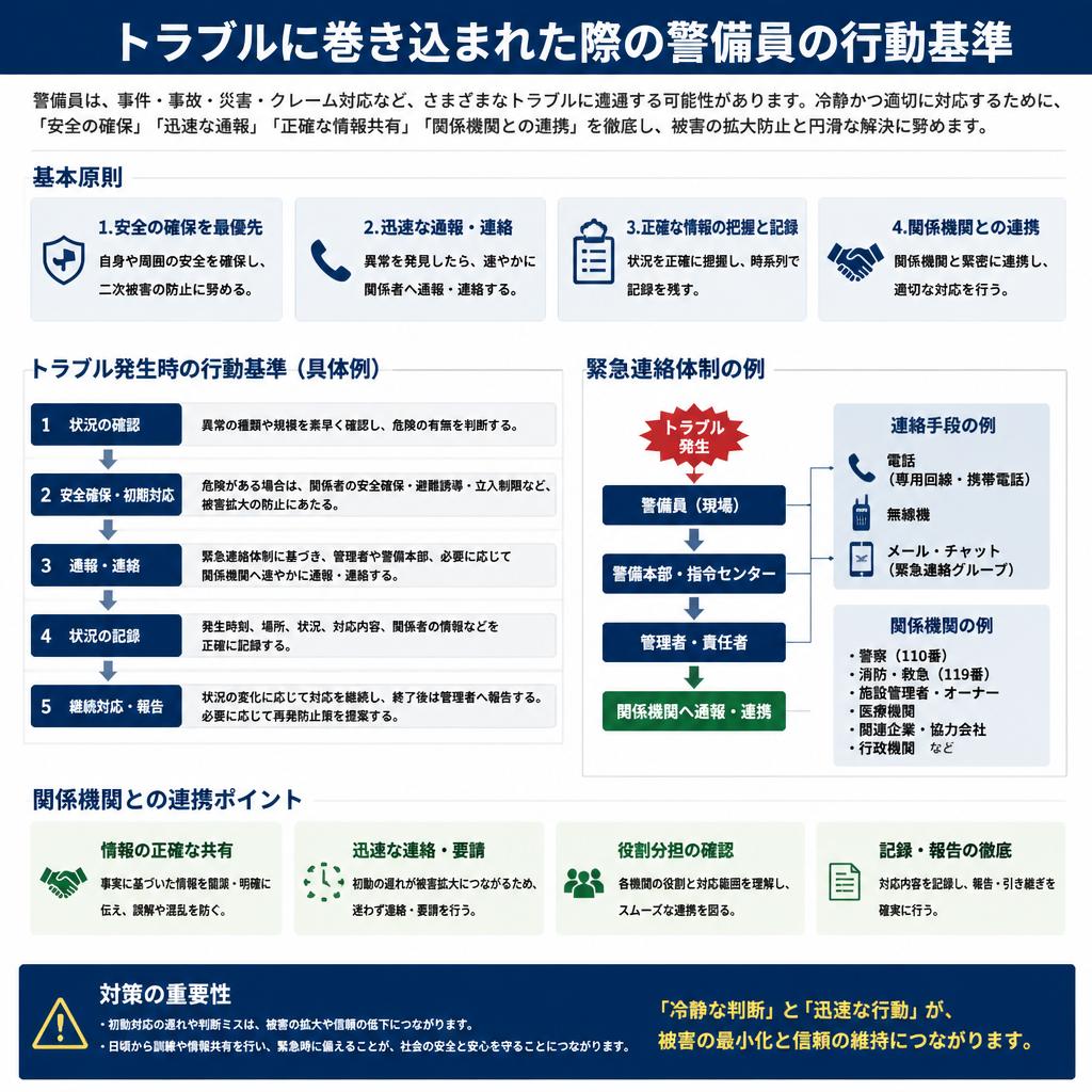3. トラブル時の的確な行動とは？