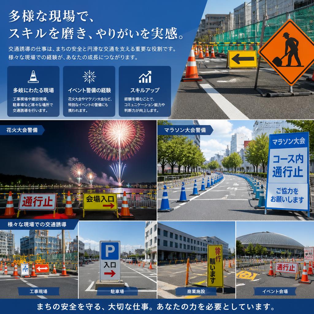 多様な現場経験でスキルアップ！